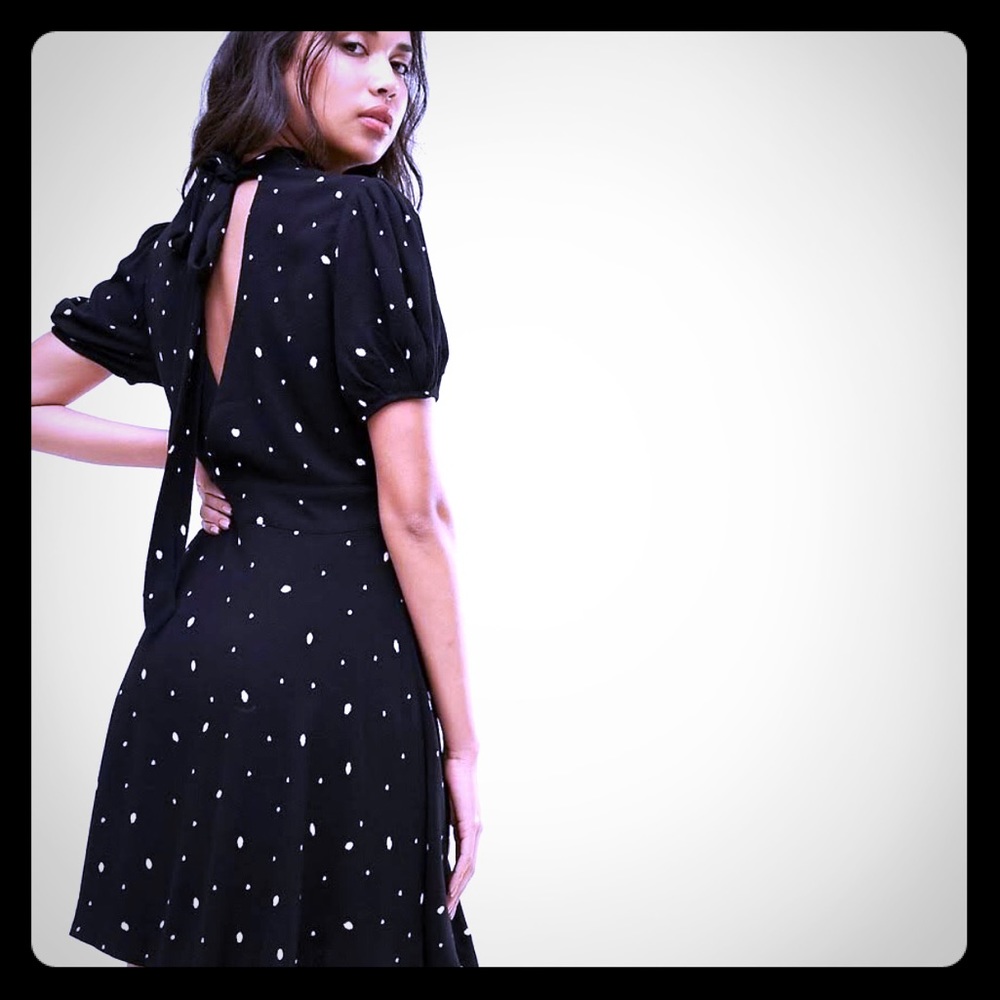 Free People Abbie Printed Mini Dress NWT Size 8